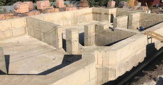 Фундамент с цокольным этажом под ключ заказать в Тихорецке - фундамент цокольный этаж под ключ цена от 7143 руб за м2